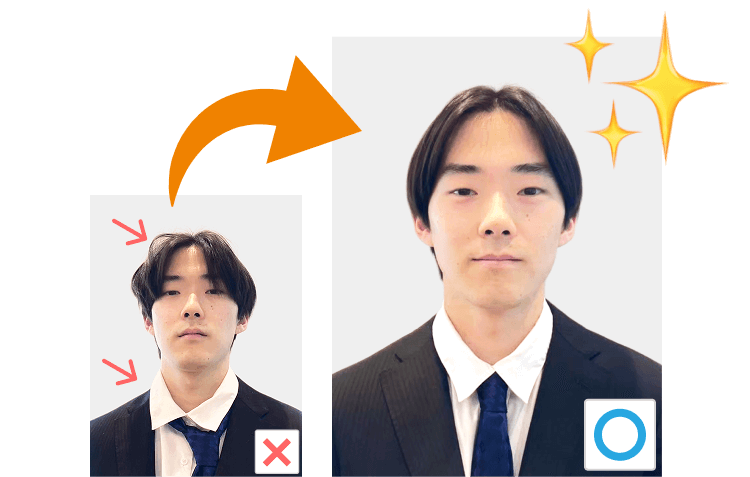 身だしなみや服装を整えよう